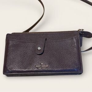 Kate Spade Dark purple Crossbody Bag